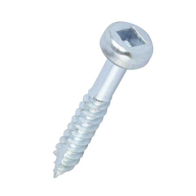 مسامير ثقب الجيب ذات الرأس الخشن المطلية بالزنك المربعة