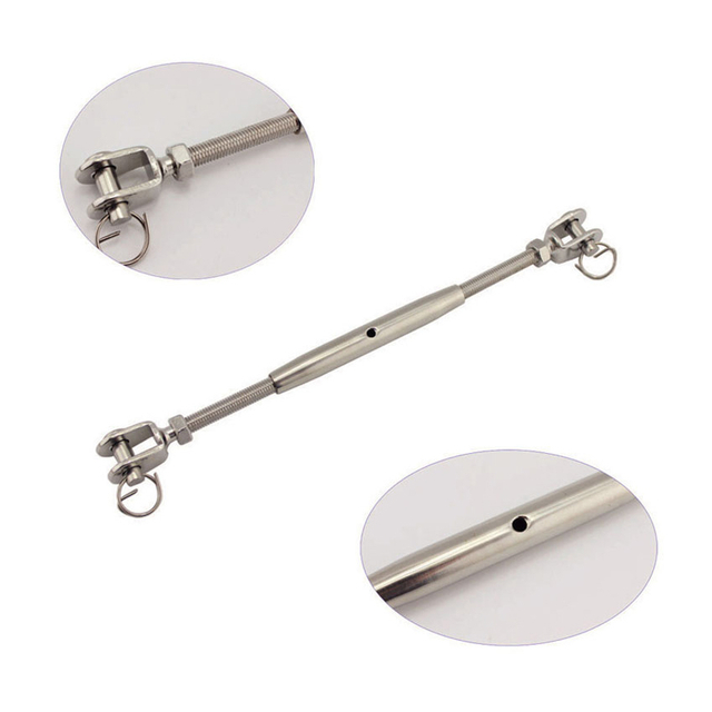 الفك الفك الجسم المغلق Marine Turbuclke 316 الفولاذ المقاوم للصدأ DIN1478