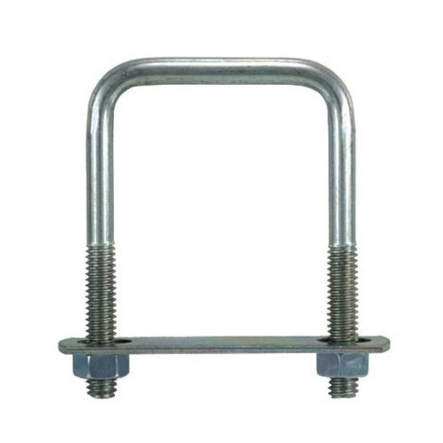 بولت مربع مجلفن على شكل حرف U