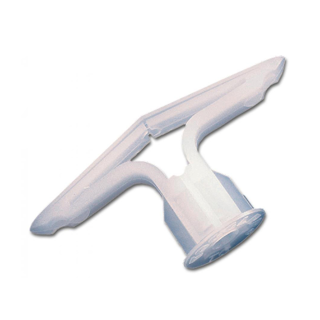 مثبتات تثبيت من النايلون البلاستيكي على شكل فراشة مرساة للجدران الجافة