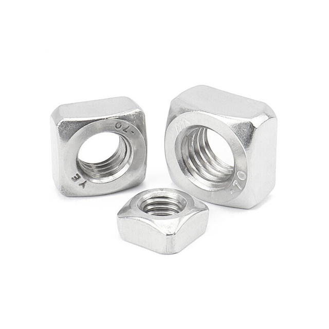 الصين متري الموضوع المجلفن مربع الجوز الزنك مطلي Din557