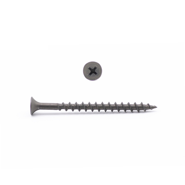 مسامير الألواح الجصية ذات الخيط الخشن برغي الحوائط الجافة من الفوسفات الرمادي لألواح الجبس