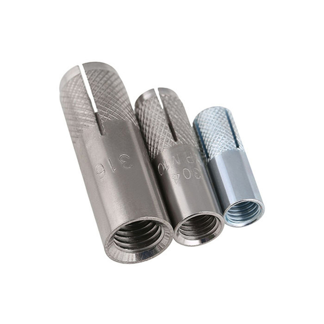 قطرة خرسانية من الفولاذ الكربوني المطلي بالزنك الفاخر في المراسي