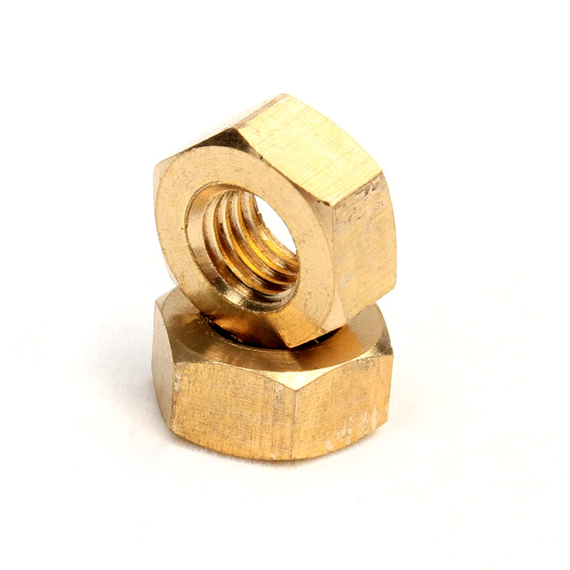 صواميل سداسية من الزنك الأصفر من الدرجة 8 UNC خيط خشن DIN 934