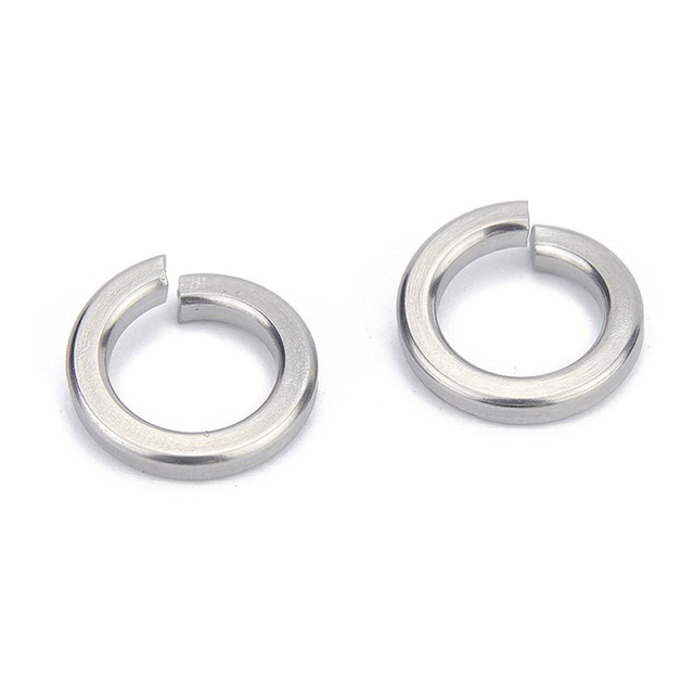 الصف 8 الربيع الصلب متري سبليت قفل غسالات الزنك مطلي Din127