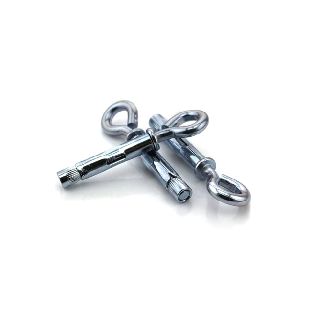 مسامير عينية شديدة التحمل من الزنك، مثبتات ذات أكمام خرسانية، مسامير توسيع، فولاذ كربوني