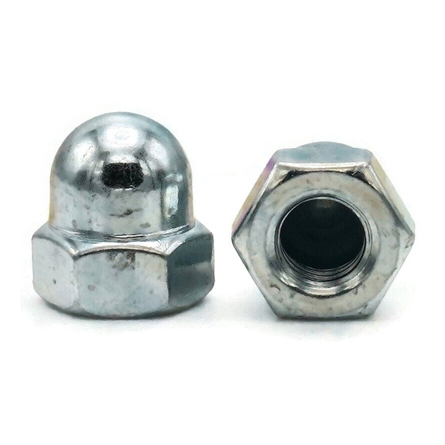 الزنك مطلي DIN1587 مسدس الموت كاب الجوز الجوزة الجوز