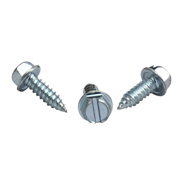 الزنك مطلي الصلب مشقوق محرك عرافة غسالة رئيس مسامير الصفائح المعدنية ذاتية التنصت