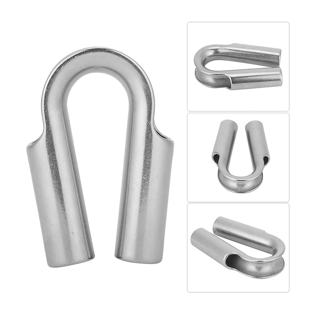 الفولاذ المقاوم للصدأ سلك حبل أنبوب كشتبان كابل الثقيلة كشتبان لكابل حبل الأسلاك