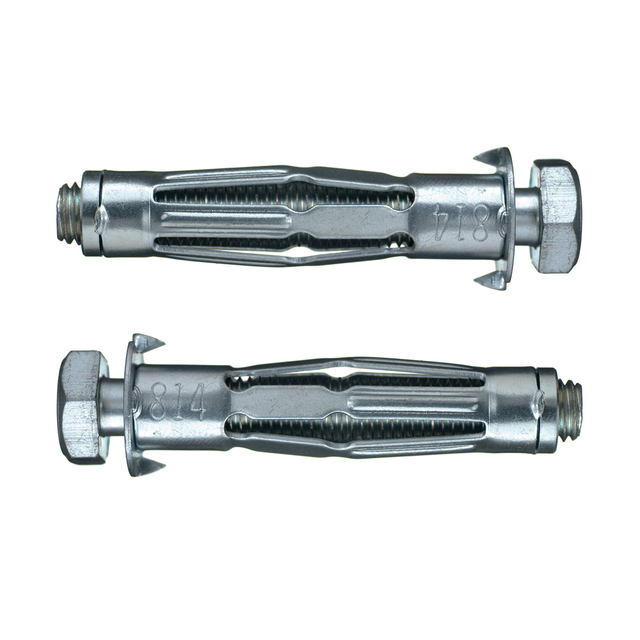 مجموعة مرساة الحائط المجوفة من فيليبس/رأس عموم مشقوق طويل للغاية من الفولاذ الكربوني المنخفض المطلي بالزنك مسامير مولي